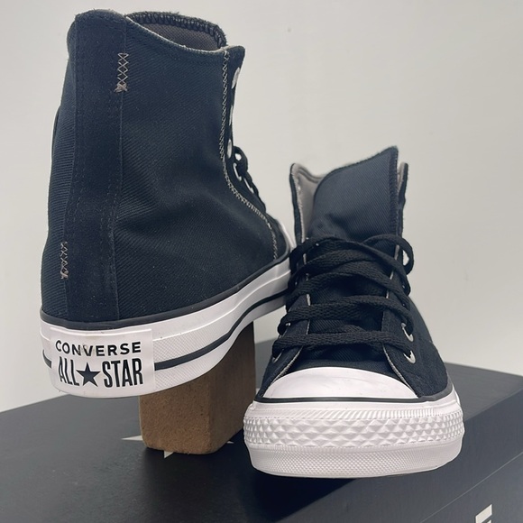 Converse Men’s Chuck Taylor All Star Mix Material 'Black' - A08186C Expeditedshi - Picture 8 of 16